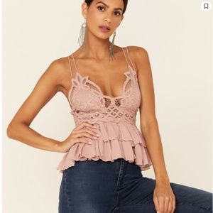 Free People Adella Cami Mauve Size S